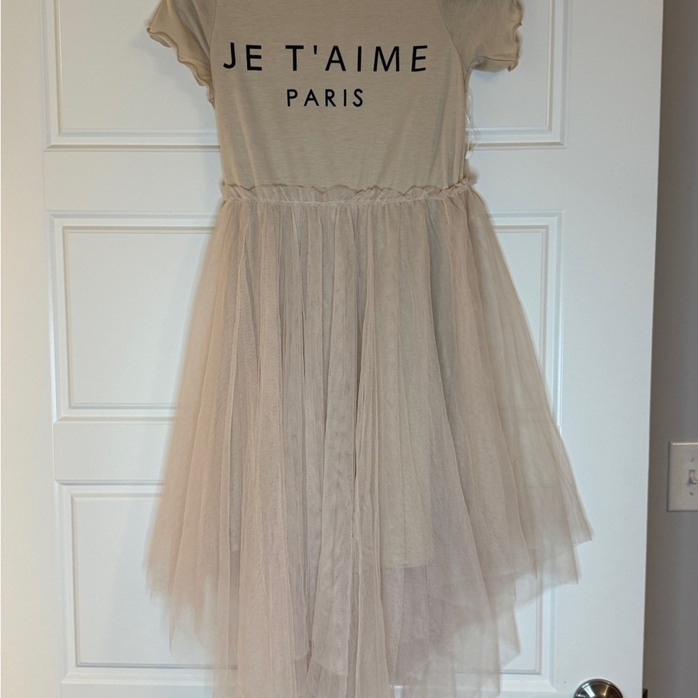 Mia Joy Feya Dress with Je T'aime Paris Print